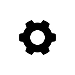 setting Icon vector for web and mobile app. Cog settings sign and symbol. Gear Sign