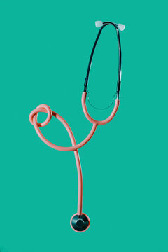 pink stethoscope