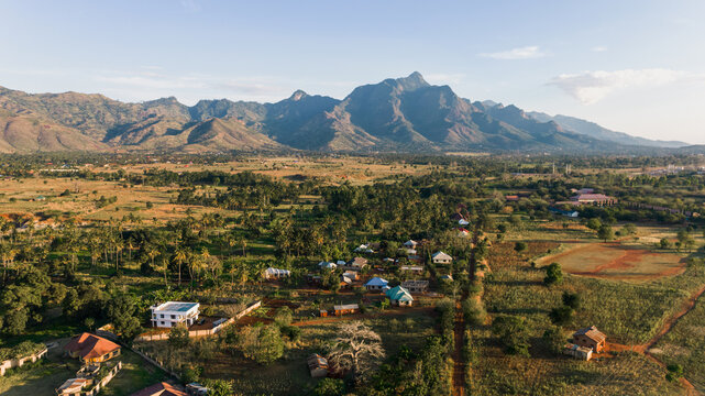 Aerial View Of Morogoro Town