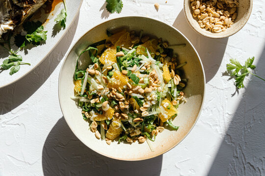 Summer Citrus Salad With Side Dishes