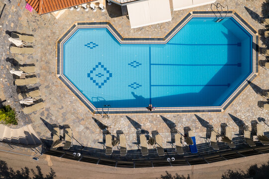 Aerial Image Of Resort Pool