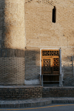 Door detail. Bukhara. Uzbekistan
