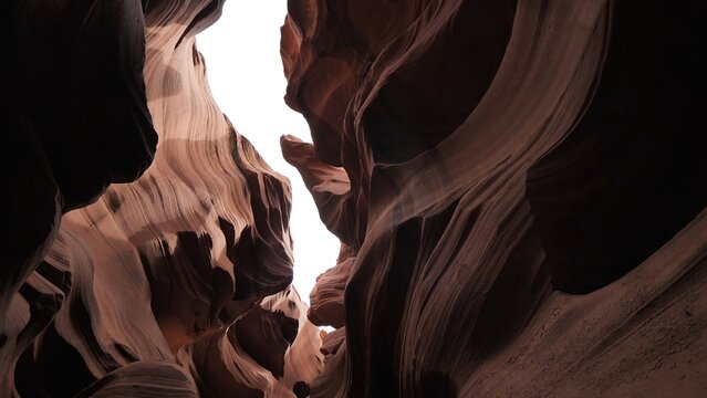 Full Frame Shot Of Rock Formations,antelope Canyon,usa