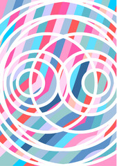 Backgrounds in pink and blue tones can be used in graphics.