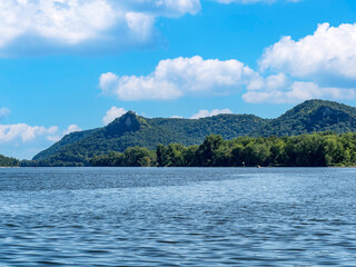 Minnesota Bluffs over the Mississippi River