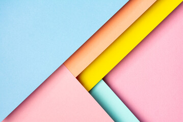 Abstract colorful geometric shapes. 