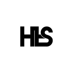 hts letter original monogram logo design