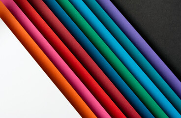 Abstract colorful geometric shapes. 