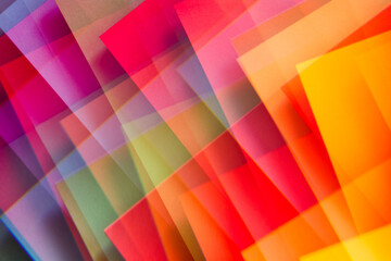 Abstract colorful geometric shapes. 