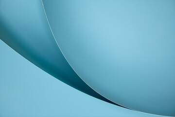 Abstract blue geometric shapes. 