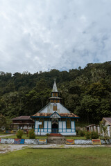 This old church, named Isna Jedi, is located on Roon Island, Teluk Wondama Regency, West Papua Province