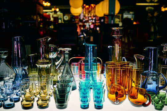 Collection Of Vintage Glassware