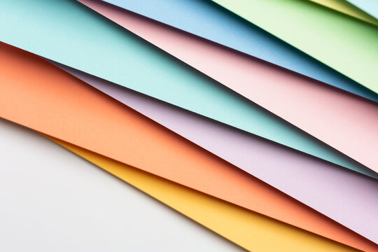 Abstract colorful geometric shapes. 