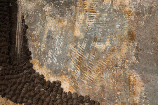 Mine land texture from above