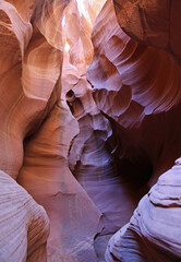 Secret Antelope Slot vertical, Page, Arizona