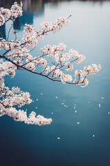 水と桜