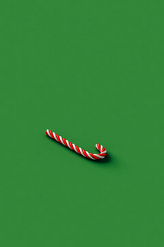 red and white candy cane