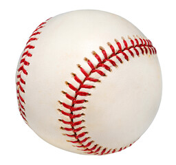 Baseball ball isolated on a white background, Baseball ball on White Background With PNG file.