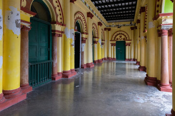 Obraz premium Andul Rajbarhi , a palace or rajbari near Kolkata in Andul. Heritage site.