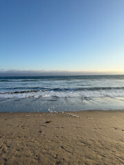 beach in the morning