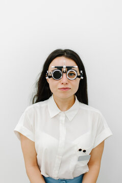 In ophthalmological clinic