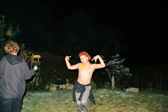 Dancing in the night