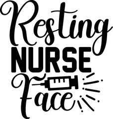 Nurse svg design cut file