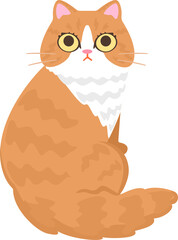 Cute cat cartoon