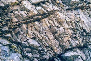 close-up of outdoor rock texture background