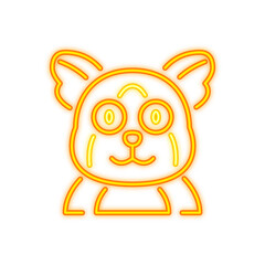 bush baby neon signboard