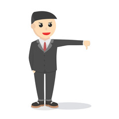 businessman mocking pose design people