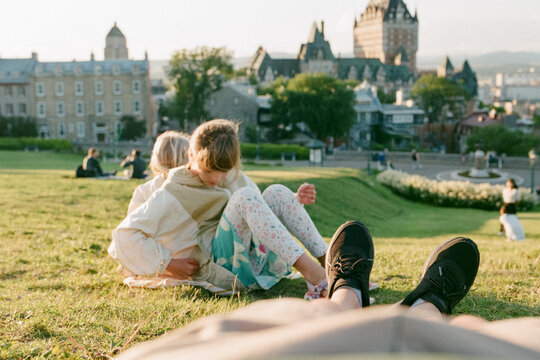 Family in Quebec City