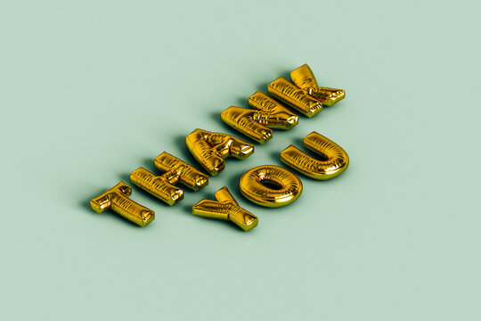 Thanks. inflatable golden balloon