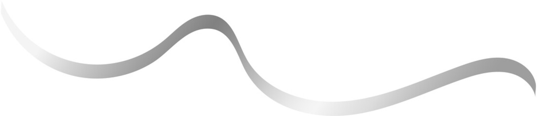 ribbon doodle line silver, sticker silver ribbon, confetti