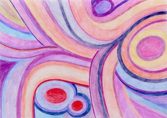 Abstract vintage vibe background