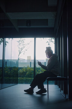 Alone Men's Moment With Mask