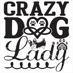 Crazy dog lady