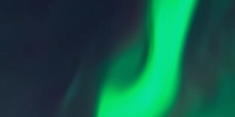 beautiful aurora in the twilight sky