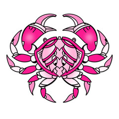 The Pink Crab Design