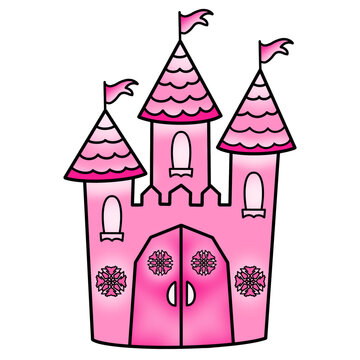 the pink castle