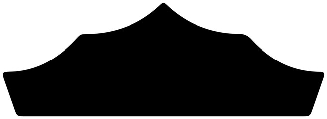 Hand drawn simple crown PNG image