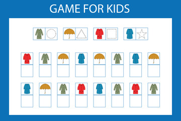 Obraz premium Write and read the secret message with the help of signs. Preschool worksheet, worksheet for kids, printable worksheet