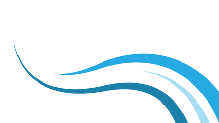 abstract wave spalsh swoosh background