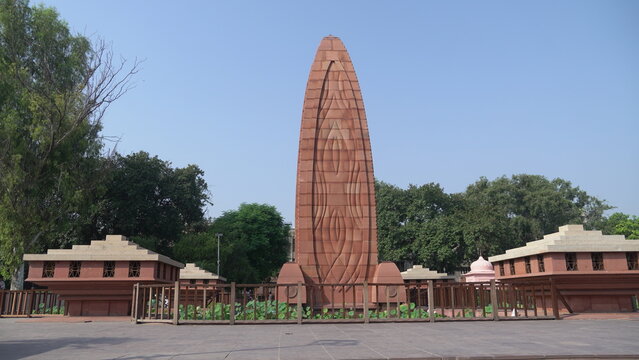 view of Jallianwala bagh memorial in Amritsar, India