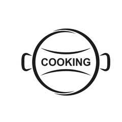 fryingpan icon vector illustration concept design