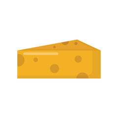 Vector graphic of chesse. Food illustration with flat design style. Suitable for content design assets