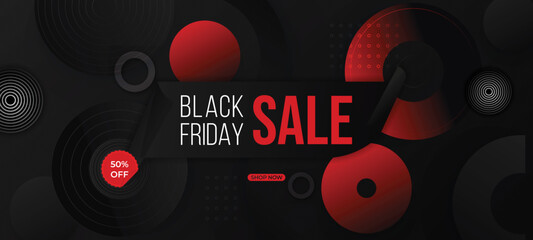 Black friday sale background. Modern luxury design. Universal vector background for poster, banners, flyers, card. Black friday cyber monday sale background social media