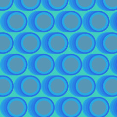 vector seamless pattern with circles