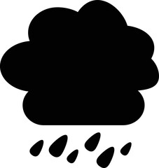 Hard Rain icon in trendy flat style isolated on background. Hard Rain icon page symbol for your web site design Hard Rain icon logo, app, UI. Hard Rain icon Vector illustration, EPS10.