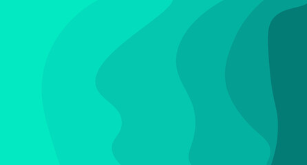 Abstract gradient background from turquoise to aquamarine.